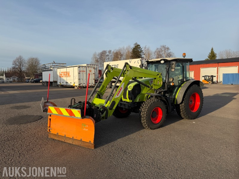 2021 Claas Elios 210 traktor - 75HK - Tellefsdal VPL 27 plog - Traktors: foto 1 2021 Claas Elios 210 traktor - 75HK - Tellefsdal VPL 27 plog - Traktors: foto 1