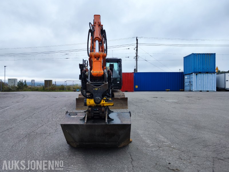 2021 Hitachi ZX135US-6 med 3D maskinstyring, tiltrotator og 3 skuffer - Ekskavators: foto 3 2021 Hitachi ZX135US-6 med 3D maskinstyring, tiltrotator og 3 skuffer - Ekskavators: foto 3