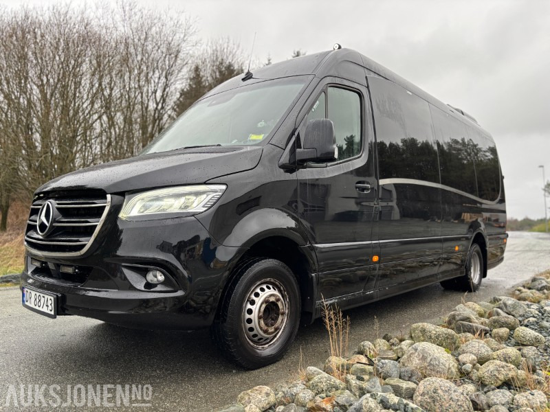 2021 MERCEDES-BENZ SPRINTER ILE AUTOMOTIVE 519 3.0 V6 DIESEL 16+1SETER. MIKROFON. WEBASTO. HENGERFESTE - Mikroautobuss, Pasažieru furgons: foto 1 2021 MERCEDES-BENZ SPRINTER ILE AUTOMOTIVE 519 3.0 V6 DIESEL 16+1SETER. MIKROFON. WEBASTO. HENGERFESTE - Mikroautobuss, Pasažieru furgons: foto 1