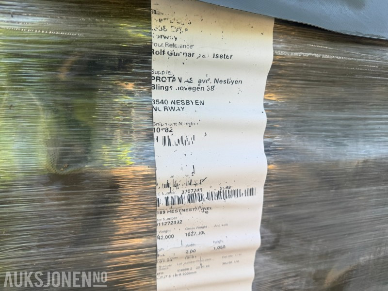2022 1 pall med ny ventillasjonsduk Ø2 meter x 400 meter - Celtniecības maisītājs: foto 3 2022 1 pall med ny ventillasjonsduk Ø2 meter x 400 meter - Celtniecības maisītājs: foto 3