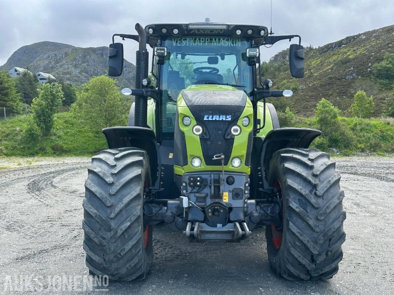 2022 Claas Axion 870 - 301 hk - 50 km/t - Front PTO - TRI dekk og landbruksdekk - Brøyteplate - EU godkjent - Traktors: foto 2 2022 Claas Axion 870 - 301 hk - 50 km/t - Front PTO - TRI dekk og landbruksdekk - Brøyteplate - EU godkjent - Traktors: foto 2
