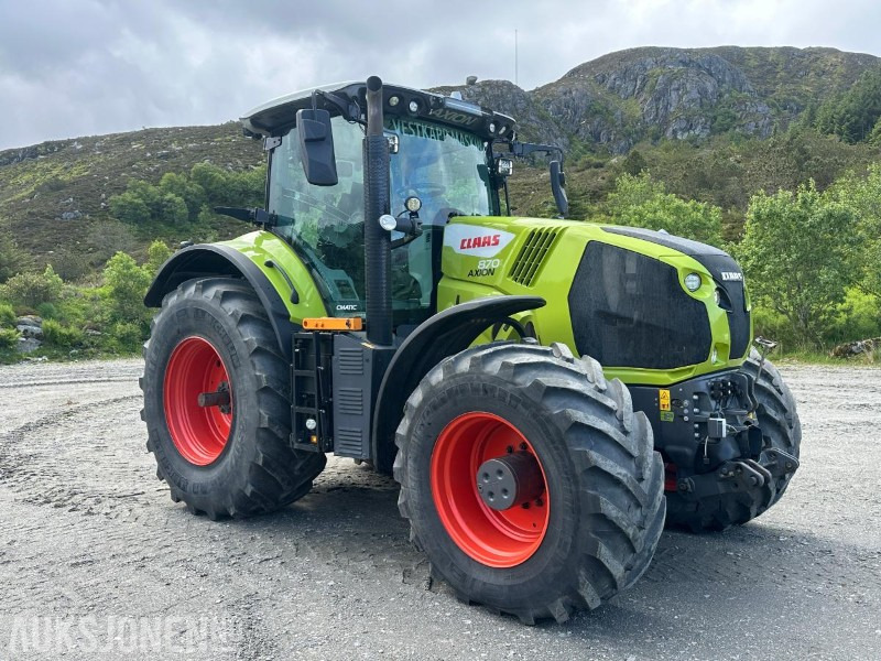 2022 Claas Axion 870 - 301 hk - 50 km/t - Front PTO - TRI dekk og landbruksdekk - Brøyteplate - EU godkjent - Traktors: foto 3 2022 Claas Axion 870 - 301 hk - 50 km/t - Front PTO - TRI dekk og landbruksdekk - Brøyteplate - EU godkjent - Traktors: foto 3