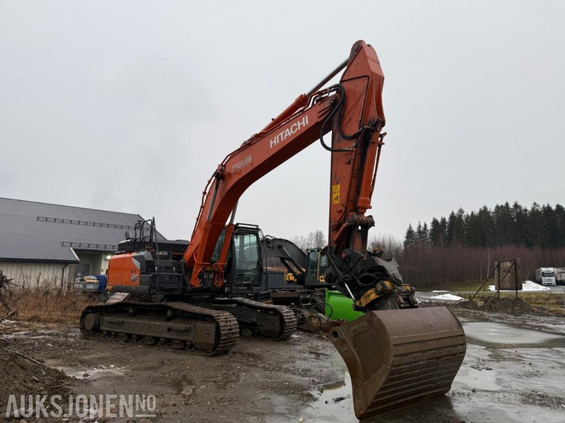 2022 Hitachi 300LC m/Tiltrotator, Gps og 2 skuffer - Ekskavators: foto 4 2022 Hitachi 300LC m/Tiltrotator, Gps og 2 skuffer - Ekskavators: foto 4