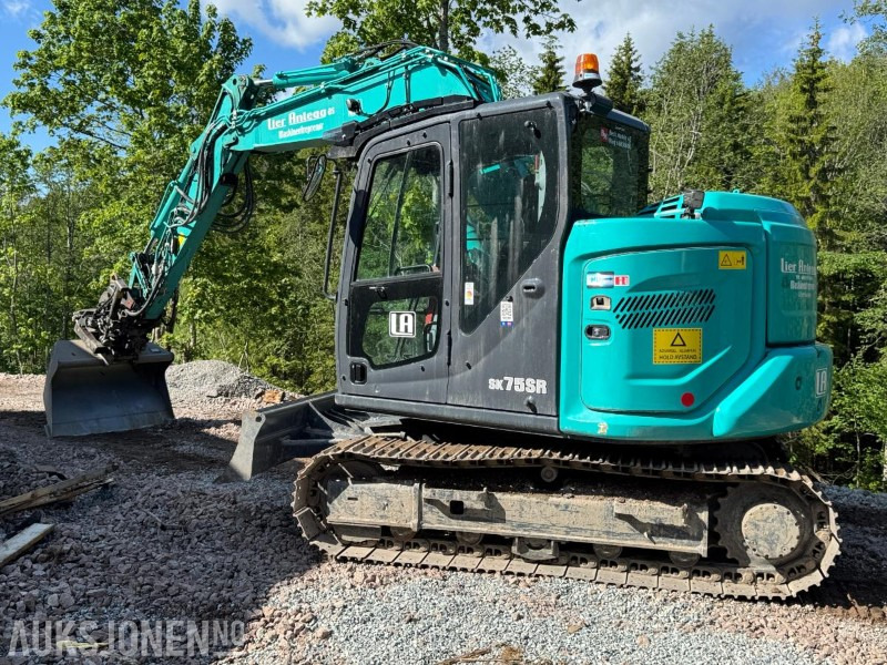 2022 Kobelco SK75SR-7 / Tiltrotator / 866 timer - Ekskavators: foto 2 2022 Kobelco SK75SR-7 / Tiltrotator / 866 timer - Ekskavators: foto 2