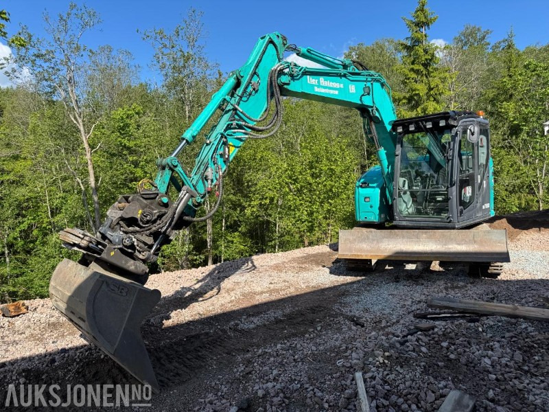 2022 Kobelco SK75SR-7 / Tiltrotator / 866 timer - Ekskavators: foto 1 2022 Kobelco SK75SR-7 / Tiltrotator / 866 timer - Ekskavators: foto 1