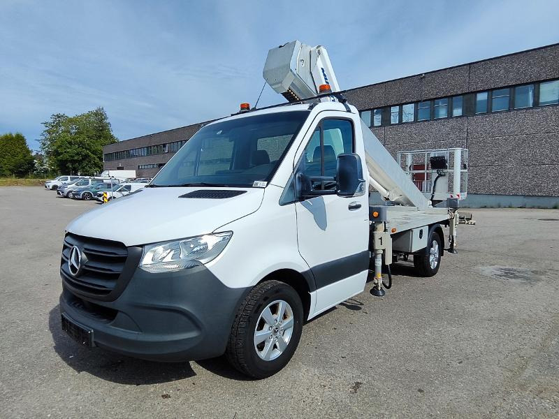 2022 Mercedes-Benz Sprinter 316 CDI – Multitel MTE270 Lift · 27 m arbeidshøyde · Lav km og timetall! - Pacēlājs: foto 3 2022 Mercedes-Benz Sprinter 316 CDI – Multitel MTE270 Lift · 27 m arbeidshøyde · Lav km og timetall! - Pacēlājs: foto 3