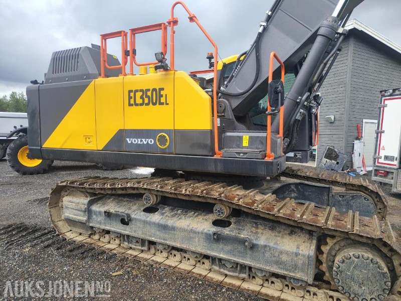 2022 Volvo EC350EL beltegraver med webasto tansskuffe og Soosan pigghammer - Ekskavators: foto 4 2022 Volvo EC350EL beltegraver med webasto tansskuffe og Soosan pigghammer - Ekskavators: foto 4