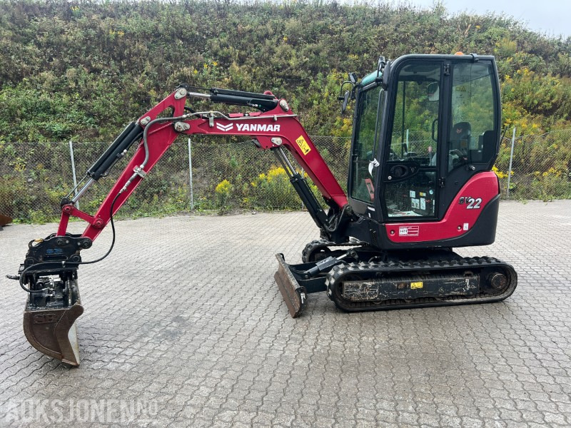 2022 Yanmar SV22 - minigraver - Ekskavators: foto 2 2022 Yanmar SV22 - minigraver - Ekskavators: foto 2