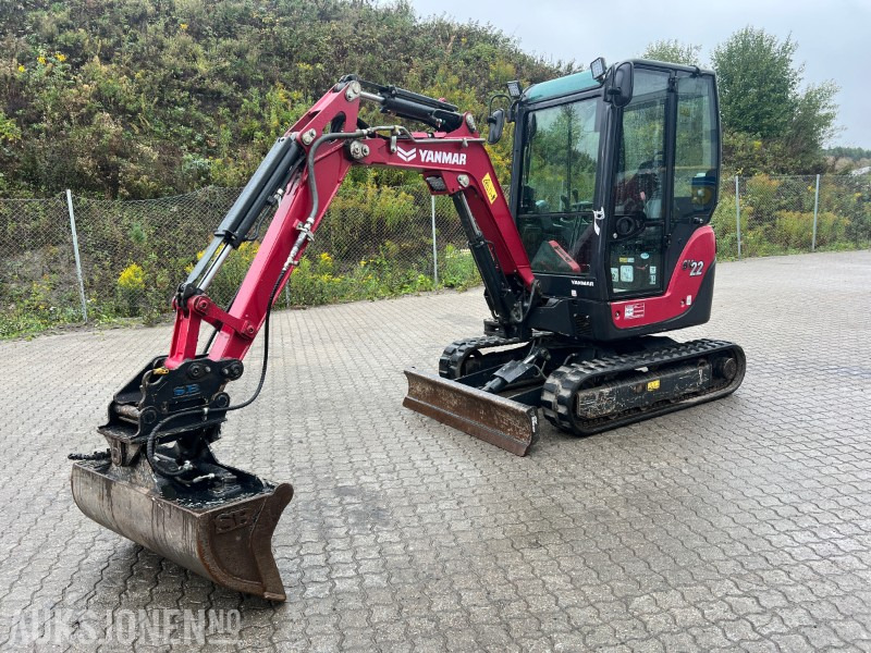 2022 Yanmar SV22 - minigraver - Ekskavators: foto 1 2022 Yanmar SV22 - minigraver - Ekskavators: foto 1