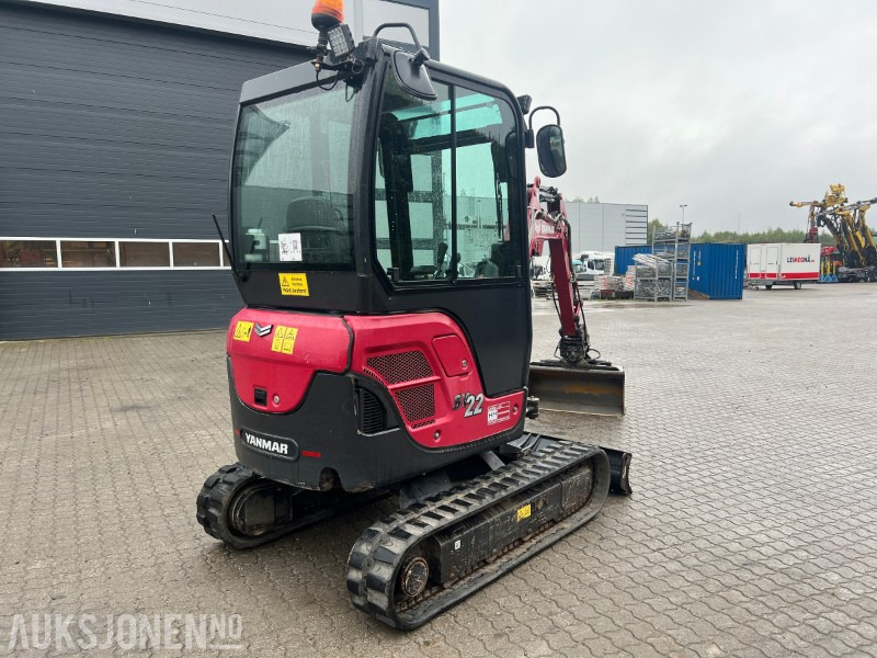 2022 Yanmar SV22 - minigraver - Ekskavators: foto 5 2022 Yanmar SV22 - minigraver - Ekskavators: foto 5