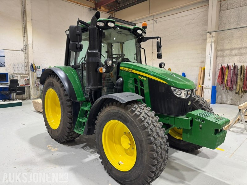 2023 John Deere 6100M TRAKTOR MED 2 SETT HJUL, KUN 1543 TIMER - Traktors: foto 3 2023 John Deere 6100M TRAKTOR MED 2 SETT HJUL, KUN 1543 TIMER - Traktors: foto 3