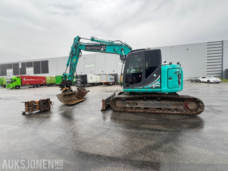 2023 Kobelco SK140SRLC-5 med Engcon tilt, grav, puss og klype - Ekskavators: foto 3 2023 Kobelco SK140SRLC-5 med Engcon tilt, grav, puss og klype - Ekskavators: foto 3