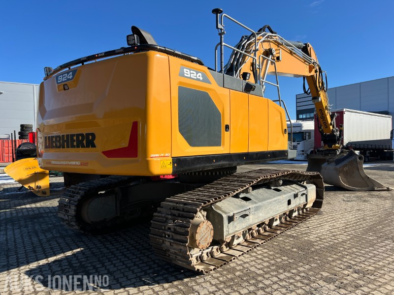 2023 Liebherr R 924 LC. Makin GPS, tilt, 2 skuffer, dieselfyllepumpe, sentralsmøring ++ - Ekskavators: foto 5 2023 Liebherr R 924 LC. Makin GPS, tilt, 2 skuffer, dieselfyllepumpe, sentralsmøring ++ - Ekskavators: foto 5
