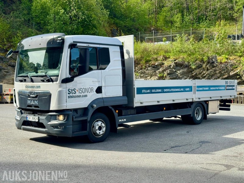 2023 MAN TGL - Planbil - Aut - Euro 6 - Eu-godkjent til 05/26 - Km: 5877 - Bortu kravas automašīna/ Platforma: foto 1 2023 MAN TGL - Planbil - Aut - Euro 6 - Eu-godkjent til 05/26 - Km: 5877 - Bortu kravas automašīna/ Platforma: foto 1