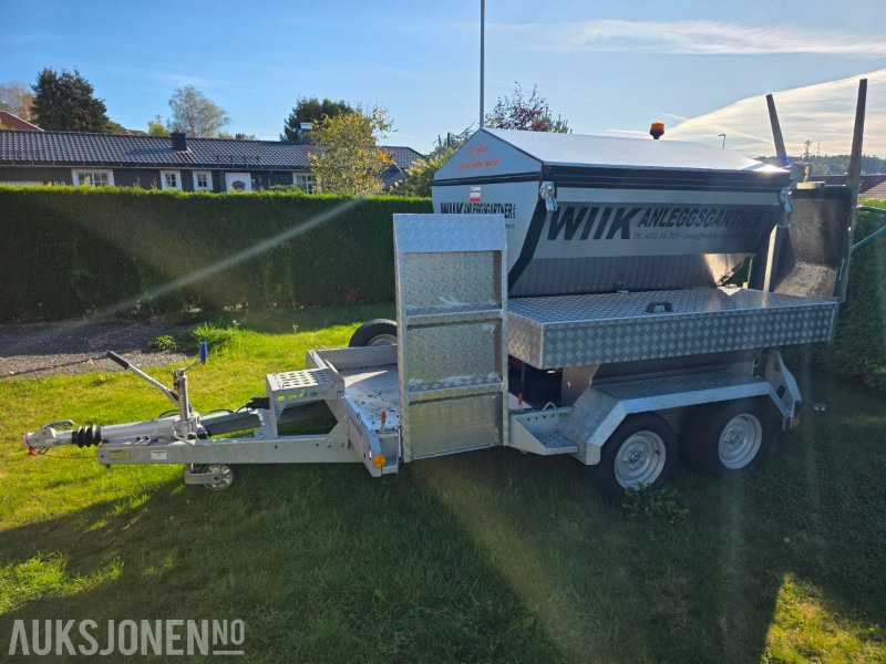 2024 Brian James Trailers A-Type asfalthenger med 2021 Svepac F 90A vibroplate 2.9kW, 2022 Honda EU22i strømaggregat og utstyr - Celtniecības maisītājs: foto 1 2024 Brian James Trailers A-Type asfalthenger med 2021 Svepac F 90A vibroplate 2.9kW, 2022 Honda EU22i strømaggregat og utstyr - Celtniecības maisītājs: foto 1