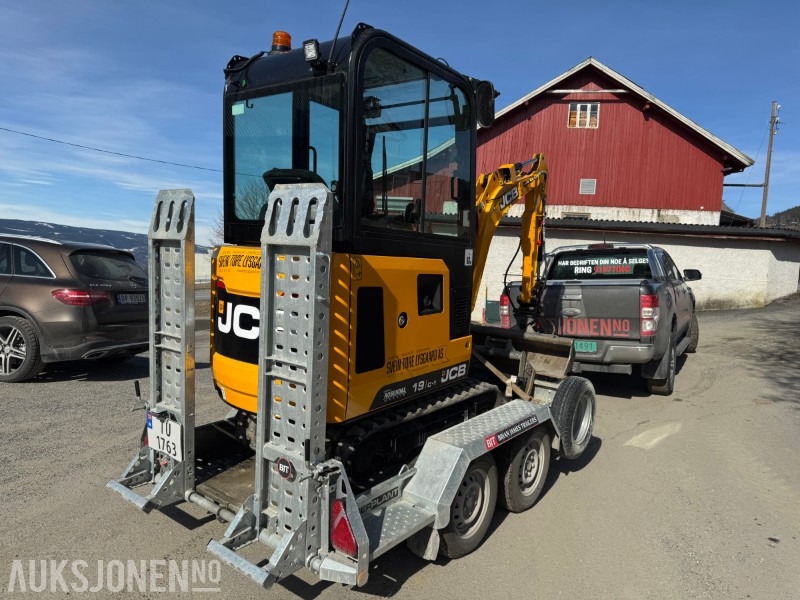 2024 JCB 19 C-1 MINIGRAVER, 3 SKUFFER, PIGGHAMMER, MASKINHENGER, KUN 200 TIMER, UTVIDET GARANTI - Mini-ekskavators: foto 5 2024 JCB 19 C-1 MINIGRAVER, 3 SKUFFER, PIGGHAMMER, MASKINHENGER, KUN 200 TIMER, UTVIDET GARANTI - Mini-ekskavators: foto 5