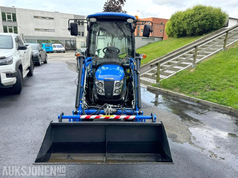 2024 Solis 26 HST minitraktor | kun 15 timer | 4WD | frontlaster m/ skuffe | varmeapparat - Traktors: foto 2 2024 Solis 26 HST minitraktor | kun 15 timer | 4WD | frontlaster m/ skuffe | varmeapparat - Traktors: foto 2