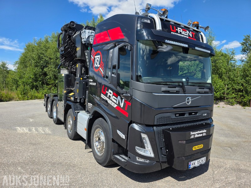 2024 Volvo FM 540 8X2 kranbil 165 tm med vinsj lasteflak elpumpe/el aggregat - Kravas auto ar manipulatoru: foto 3 2024 Volvo FM 540 8X2 kranbil 165 tm med vinsj lasteflak elpumpe/el aggregat - Kravas auto ar manipulatoru: foto 3