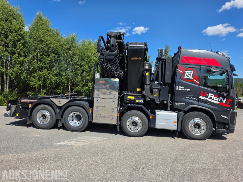 2024 Volvo FM 540 8X2 kranbil 165 tm med vinsj lasteflak elpumpe/el aggregat - Kravas auto ar manipulatoru: foto 4 2024 Volvo FM 540 8X2 kranbil 165 tm med vinsj lasteflak elpumpe/el aggregat - Kravas auto ar manipulatoru: foto 4