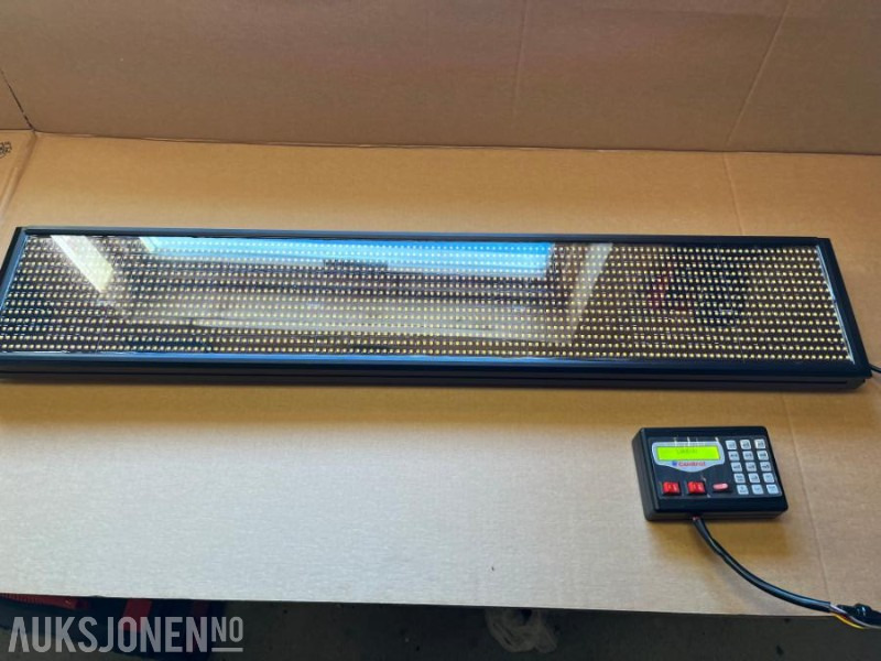 2025 LED Tekstskilt med kontrollpanel - NYTT! - Celtniecības maisītājs: foto 1 2025 LED Tekstskilt med kontrollpanel - NYTT! - Celtniecības maisītājs: foto 1