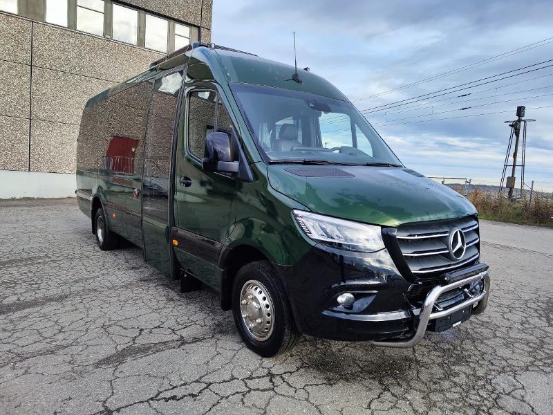 2024 Bus-Prestige Mercedes-Benz Sprinter - 17-seters minibuss M3 klasse B – Proff utgave med Webasto, tak-AC og rullestolrampe - Autobuss: foto 1 2024 Bus-Prestige Mercedes-Benz Sprinter - 17-seters minibuss M3 klasse B – Proff utgave med Webasto, tak-AC og rullestolrampe - Autobuss: foto 1