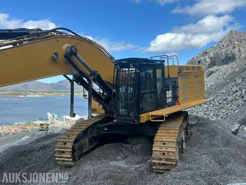 Cat 374F Beltegraver - Sentralsmøring - Ryggekamera - Graveskuff - Ekskavators: foto 3 Cat 374F Beltegraver - Sentralsmøring - Ryggekamera - Graveskuff - Ekskavators: foto 3