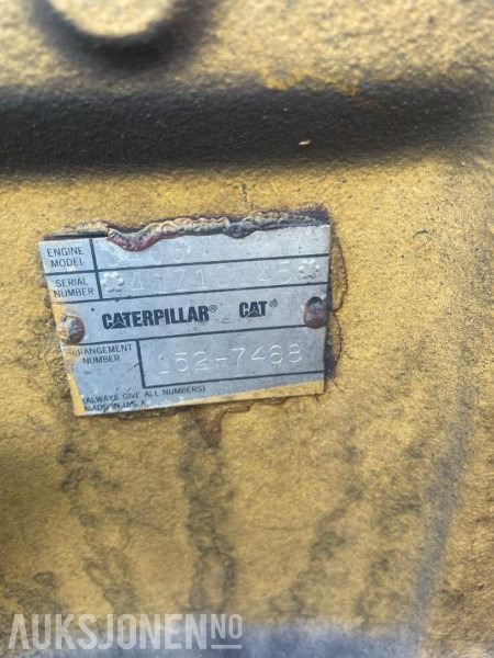 Cat 980 motor 3406 - Celtniecības maisītājs: foto 2 Cat 980 motor 3406 - Celtniecības maisītājs: foto 2