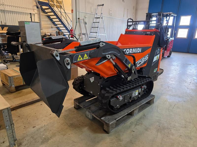 Cormidi C85 elektrisk belte dumper/mini dumper med front laste - Bezceļu pašizgāzējs: foto 1 Cormidi C85 elektrisk belte dumper/mini dumper med front laste - Bezceļu pašizgāzējs: foto 1