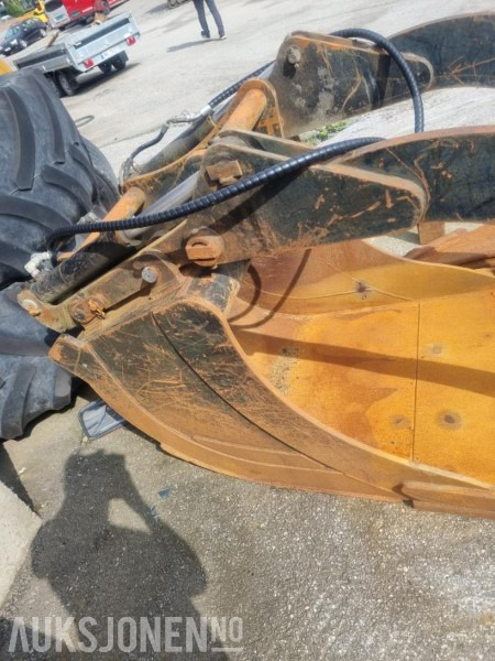 Graveskuff med hudraulisk grip / klo - S70 feste - Celtniecības maisītājs: foto 3 Graveskuff med hudraulisk grip / klo - S70 feste - Celtniecības maisītājs: foto 3