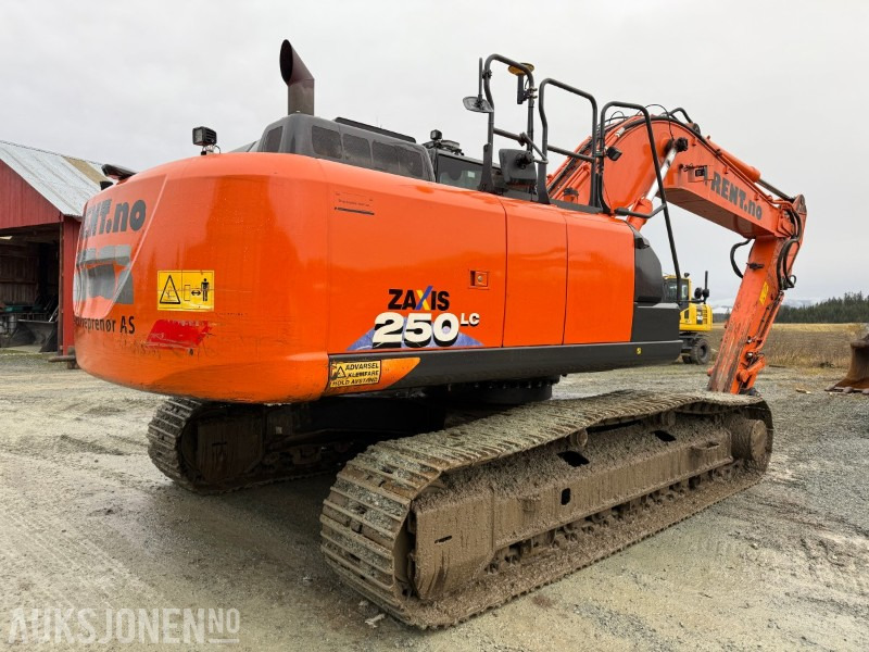 Hitachi ZX250 LC-6 EC223, GPS, Sentralsmøring, 2 skuffer, LED - Ekskavators: foto 5 Hitachi ZX250 LC-6 EC223, GPS, Sentralsmøring, 2 skuffer, LED - Ekskavators: foto 5