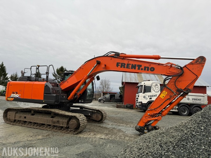 Hitachi ZX250 LC-6 EC223, GPS, Sentralsmøring, 2 skuffer, LED - Ekskavators: foto 3 Hitachi ZX250 LC-6 EC223, GPS, Sentralsmøring, 2 skuffer, LED - Ekskavators: foto 3