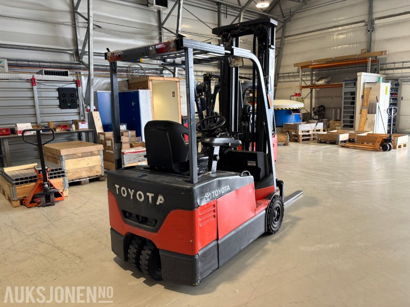 2005 Toyota Elektrisk Gaffeltruck 7FBEF15. 1500kg - Iekraušanas tehnika: foto 5 2005 Toyota Elektrisk Gaffeltruck 7FBEF15. 1500kg - Iekraušanas tehnika: foto 5