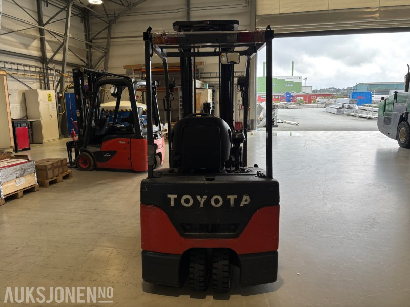 2005 Toyota Elektrisk Gaffeltruck 7FBEF15. 1500kg - Iekraušanas tehnika: foto 4 2005 Toyota Elektrisk Gaffeltruck 7FBEF15. 1500kg - Iekraušanas tehnika: foto 4