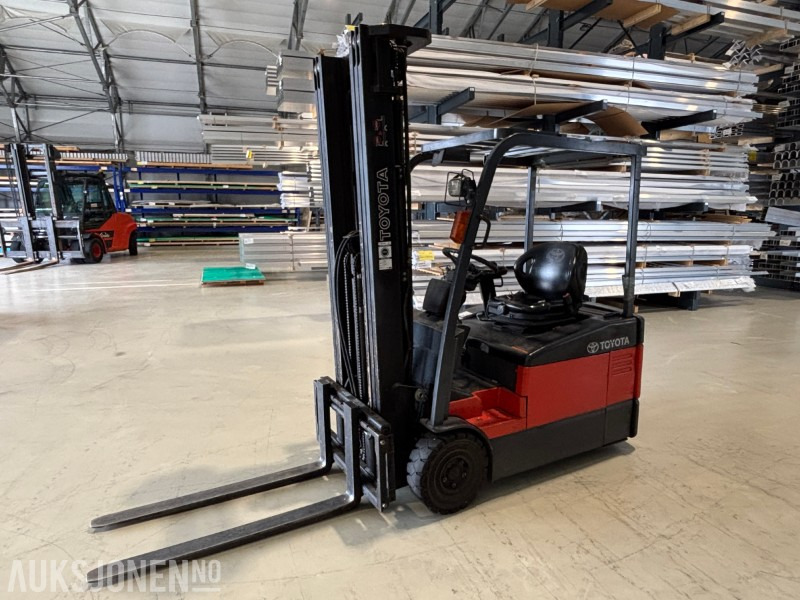 2005 Toyota Elektrisk Gaffeltruck 7FBEF15. 1500kg - Iekraušanas tehnika: foto 1 2005 Toyota Elektrisk Gaffeltruck 7FBEF15. 1500kg - Iekraušanas tehnika: foto 1
