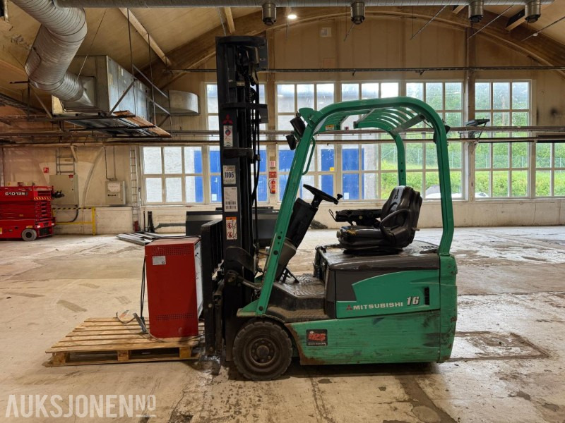 2006 Mitsubishi FB16NT gaffeltruck m/lader. - Iekraušanas tehnika: foto 3 2006 Mitsubishi FB16NT gaffeltruck m/lader. - Iekraušanas tehnika: foto 3