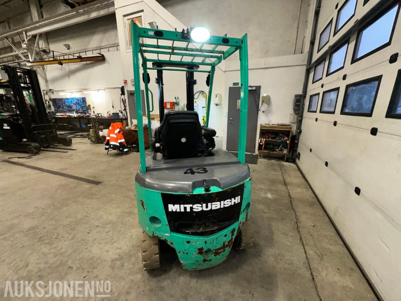 2012 Mitsubishi FB16CPN 3-hjuls motvektstruck, 744 timer - Iekraušanas tehnika: foto 4 2012 Mitsubishi FB16CPN 3-hjuls motvektstruck, 744 timer - Iekraušanas tehnika: foto 4