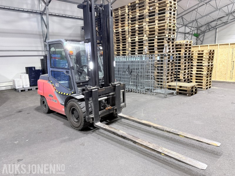 2017 Toyota 40-8FD50N - 5 tonnstruck - Kun 3080t! - Iekraušanas tehnika: foto 3 2017 Toyota 40-8FD50N - 5 tonnstruck - Kun 3080t! - Iekraušanas tehnika: foto 3