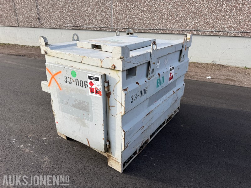 KN dieseltank 1000L med pumpe, filter, slange og pistol - Celtniecības maisītājs: foto 1 KN dieseltank 1000L med pumpe, filter, slange og pistol - Celtniecības maisītājs: foto 1