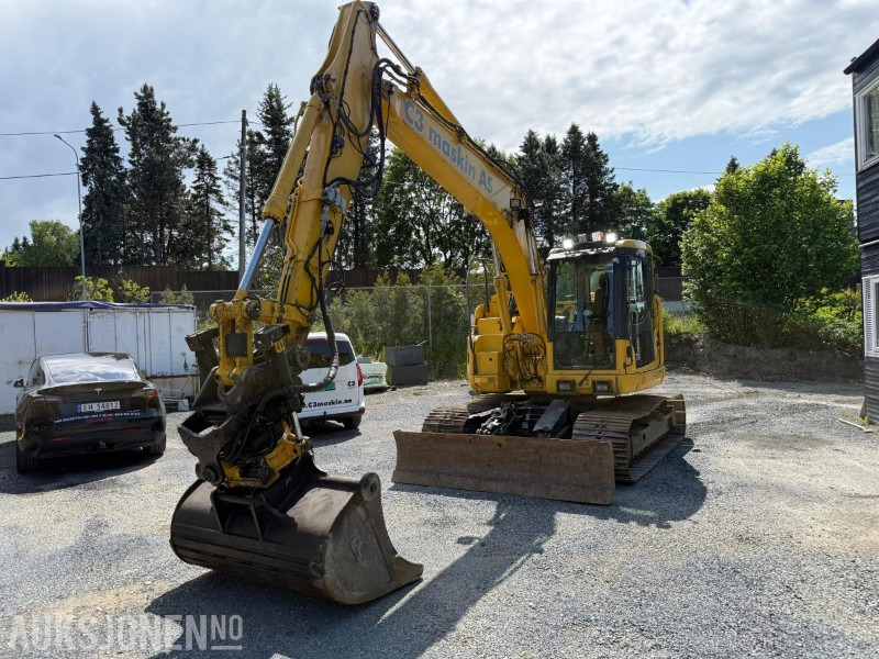 Komatsu PC138 gravemaskin / GPS / Tiltrotator / Smøring / Kamera - Ekskavators: foto 1 Komatsu PC138 gravemaskin / GPS / Tiltrotator / Smøring / Kamera - Ekskavators: foto 1