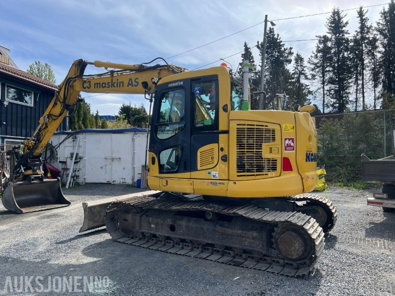 Komatsu PC138 gravemaskin, GPS, Tiltrotator, Smøring, Kamera - Ekskavators: foto 3 Komatsu PC138 gravemaskin, GPS, Tiltrotator, Smøring, Kamera - Ekskavators: foto 3