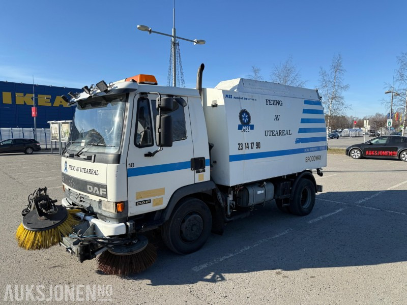 1997 DAF 45 180 TI feiebil, tilhengerfeste, nytt sug, kamera, ekstralys - Komunālā/ Specializētā tehnika: foto 1 1997 DAF 45 180 TI feiebil, tilhengerfeste, nytt sug, kamera, ekstralys - Komunālā/ Specializētā tehnika: foto 1