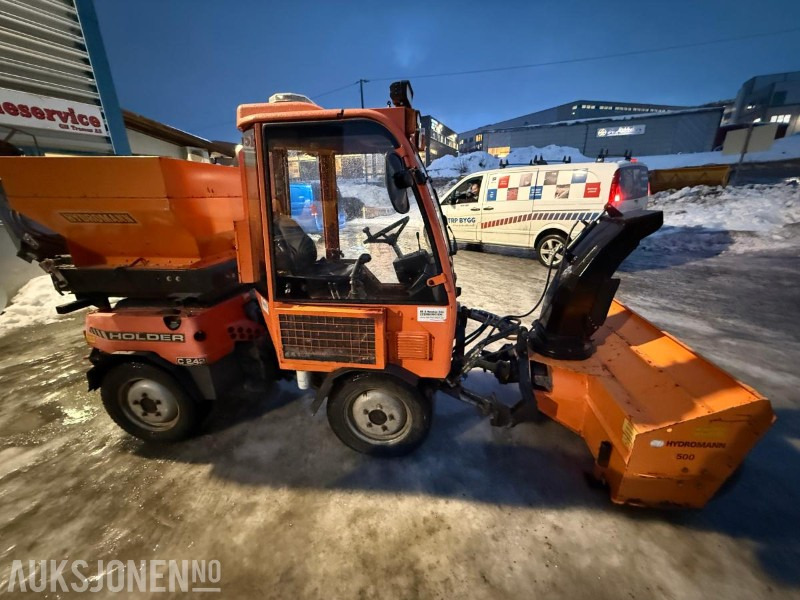 Komunālā/ Specializētā tehnika 2007 Holder C2.42 Minitraktor/Redskapsbærer - V-Plog - Fres - Feiemaskin - Strøer - 3764T: foto 9 Komunālā/ Specializētā tehnika 2007 Holder C2.42 Minitraktor/Redskapsbærer - V-Plog - Fres - Feiemaskin - Strøer - 3764T: foto 9