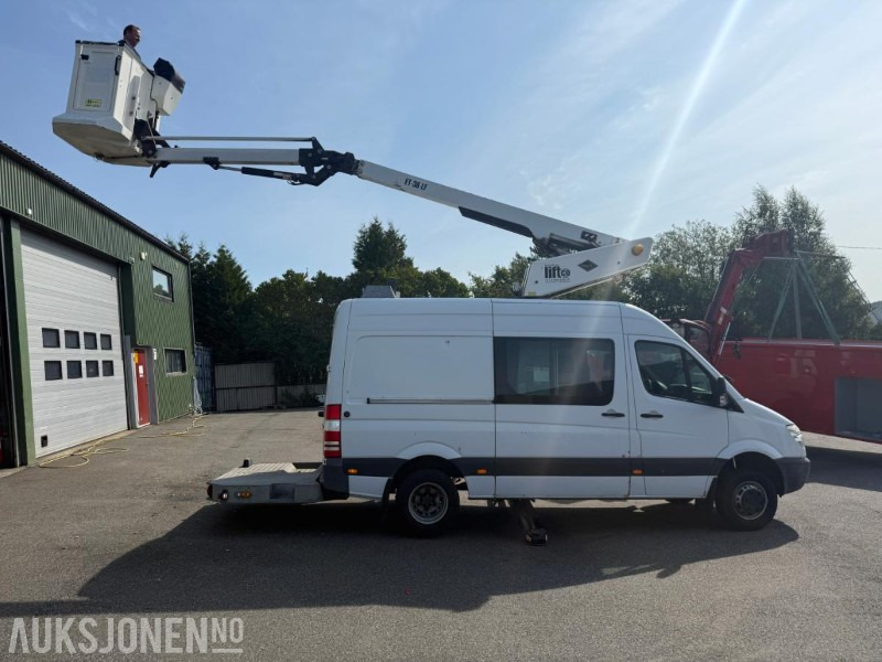 2009 Mercedes-Benz Sprinter 515CDI liftbil - 14m løftehøyde - Komunālā/ Specializētā tehnika: foto 3 2009 Mercedes-Benz Sprinter 515CDI liftbil - 14m løftehøyde - Komunālā/ Specializētā tehnika: foto 3