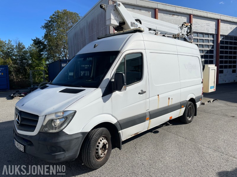2015 Mercedes-Benz Sprinter 519 liftbil 190hk med Safi SCJ 14 personløfter EU OK - Komunālā/ Specializētā tehnika: foto 1 2015 Mercedes-Benz Sprinter 519 liftbil 190hk med Safi SCJ 14 personløfter EU OK - Komunālā/ Specializētā tehnika: foto 1