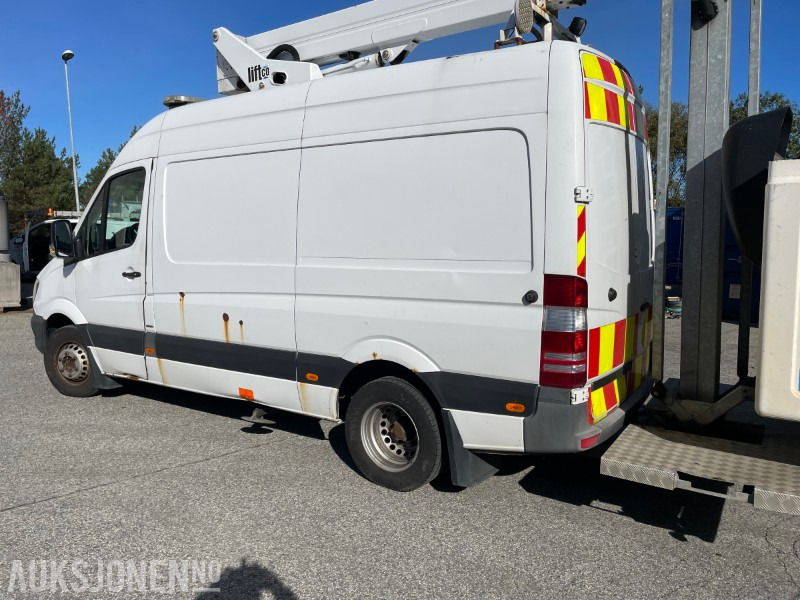 2015 Mercedes-Benz Sprinter 519 liftbil 190hk med Safi SCJ 14 personløfter EU OK - Komunālā/ Specializētā tehnika: foto 4 2015 Mercedes-Benz Sprinter 519 liftbil 190hk med Safi SCJ 14 personløfter EU OK - Komunālā/ Specializētā tehnika: foto 4