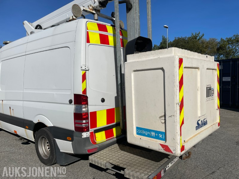2015 Mercedes-Benz Sprinter 519 liftbil 190hk med Safi SCJ 14 personløfter EU OK - Komunālā/ Specializētā tehnika: foto 5 2015 Mercedes-Benz Sprinter 519 liftbil 190hk med Safi SCJ 14 personløfter EU OK - Komunālā/ Specializētā tehnika: foto 5