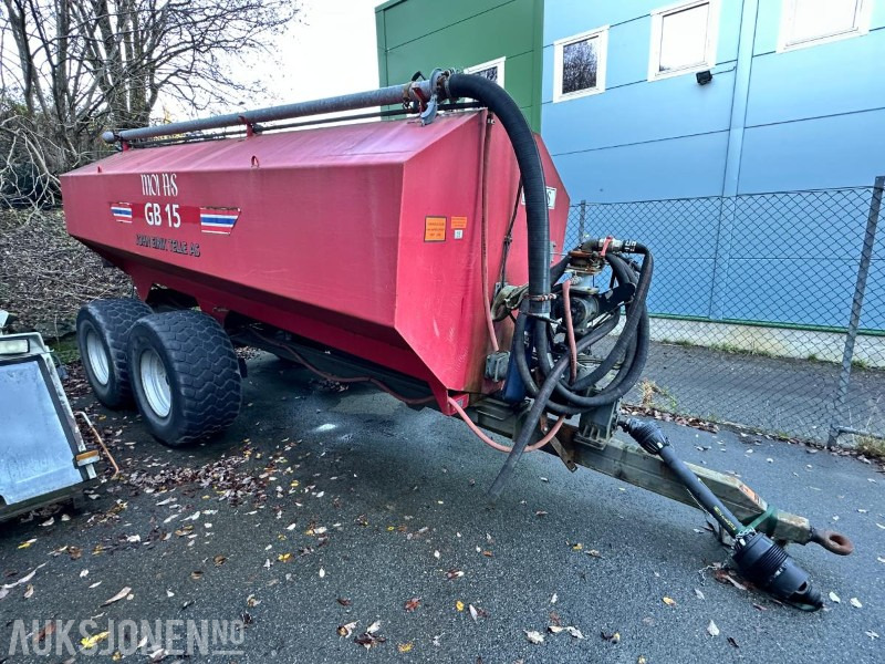 2009 MOI GB15 Gjødselvogn - 15000 liter - Lauksaimniecības tehnika: foto 1 2009 MOI GB15 Gjødselvogn - 15000 liter - Lauksaimniecības tehnika: foto 1