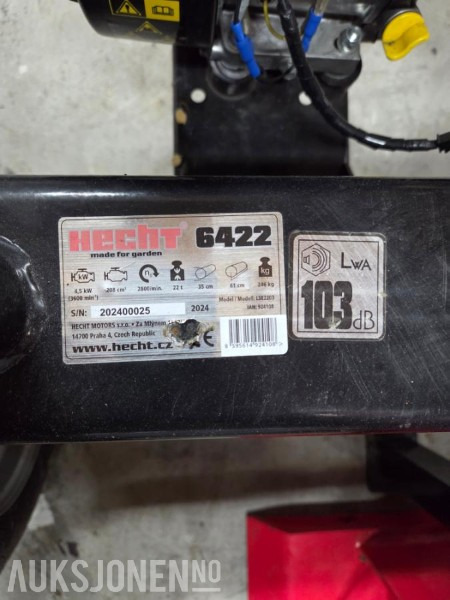 2025 Hecht 6422 ATV Vedkløyver – 22 tonn | Lite brukt (30–35 timer) - Lauksaimniecības tehnika: foto 4 2025 Hecht 6422 ATV Vedkløyver – 22 tonn | Lite brukt (30–35 timer) - Lauksaimniecības tehnika: foto 4