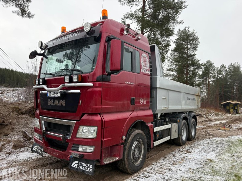 MAN TGX 26.540 6x4 BLS – Tippbil med Nor-Slep plan - Kravas automašīna pašizgāzējs: foto 1 MAN TGX 26.540 6x4 BLS – Tippbil med Nor-Slep plan - Kravas automašīna pašizgāzējs: foto 1