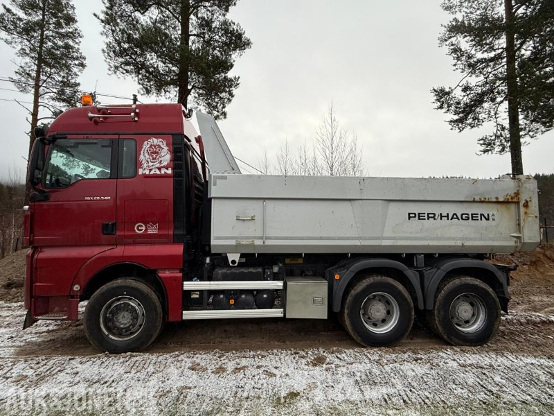 MAN TGX 26.540 6x4 BLS – Tippbil med Nor-Slep plan - Kravas automašīna pašizgāzējs: foto 2 MAN TGX 26.540 6x4 BLS – Tippbil med Nor-Slep plan - Kravas automašīna pašizgāzējs: foto 2